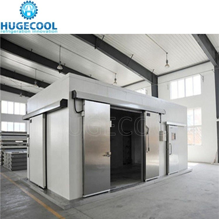 Gas station cold room refrigeration unit with PU panels